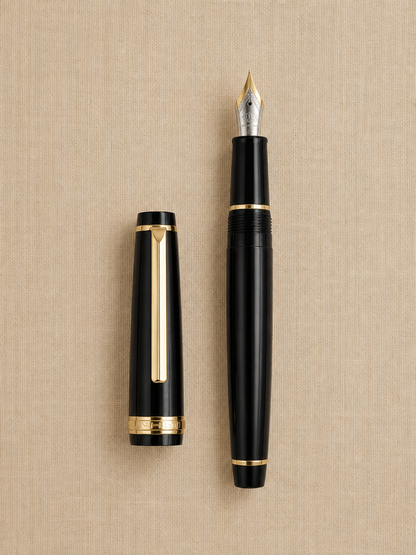 82 Standard Fountain Pen (F) - Gold Trim